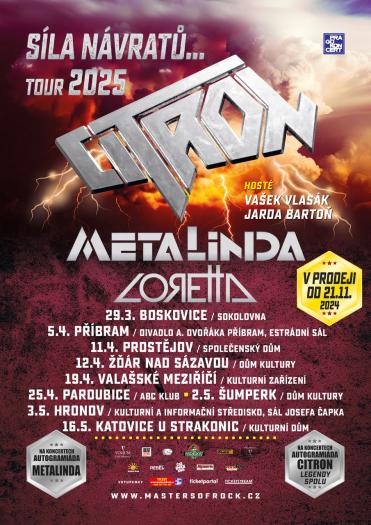 CITRON,METALINDA, LORETTA - 11. 4. 2025 OD 19.00